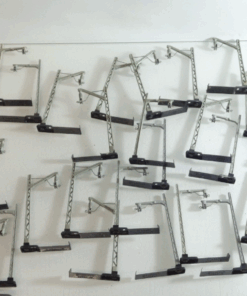 Konvolut Märklin H0 Guss Oberleitungsmasten ca. 44 Stück siehe Foto PK1750 o.