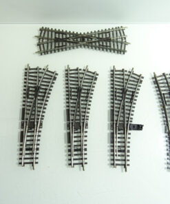 Konvolut Märklin H0 K Gleis Handweichen 5 Stück siehe Foto CK985 o.