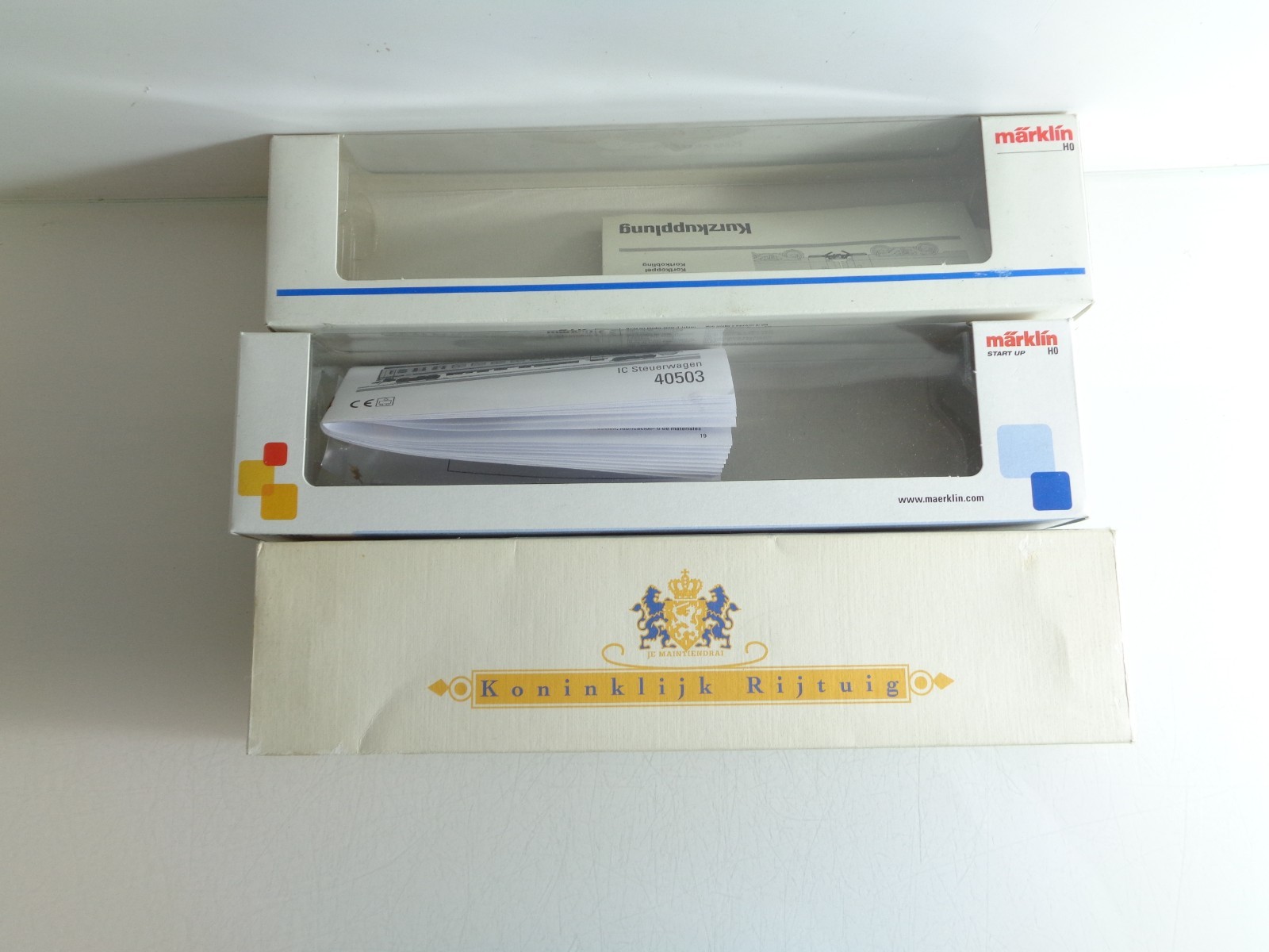 Konvolut Märklin H0 Leerverpackung 3 Stück siehe Foto PK1926 – Bild 3