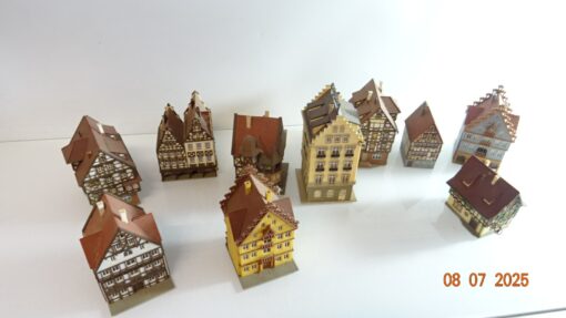 Konvolut N Gebäude und Häuser 10 Stück siehe Foto CK9468 o. – Bild 5