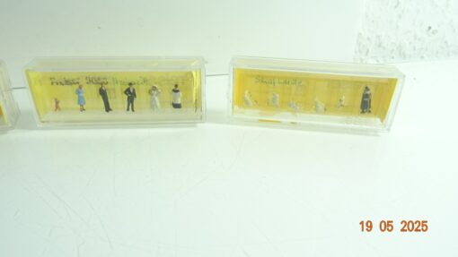 Konvolut Preiser N Figuren Bauern, Schäfer, Pfarrer siehe Foto in OVP CK8312 – Bild 4