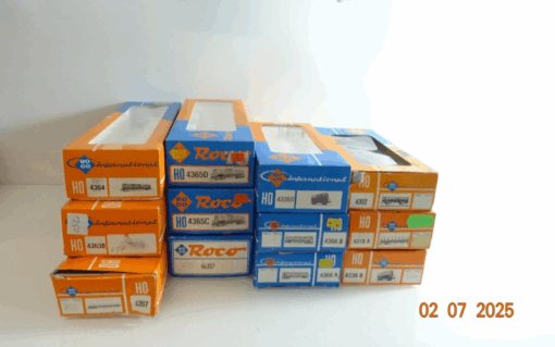 Konvolut Roco H0 Leerverpackung 12 Stück siehe Foto CK9227