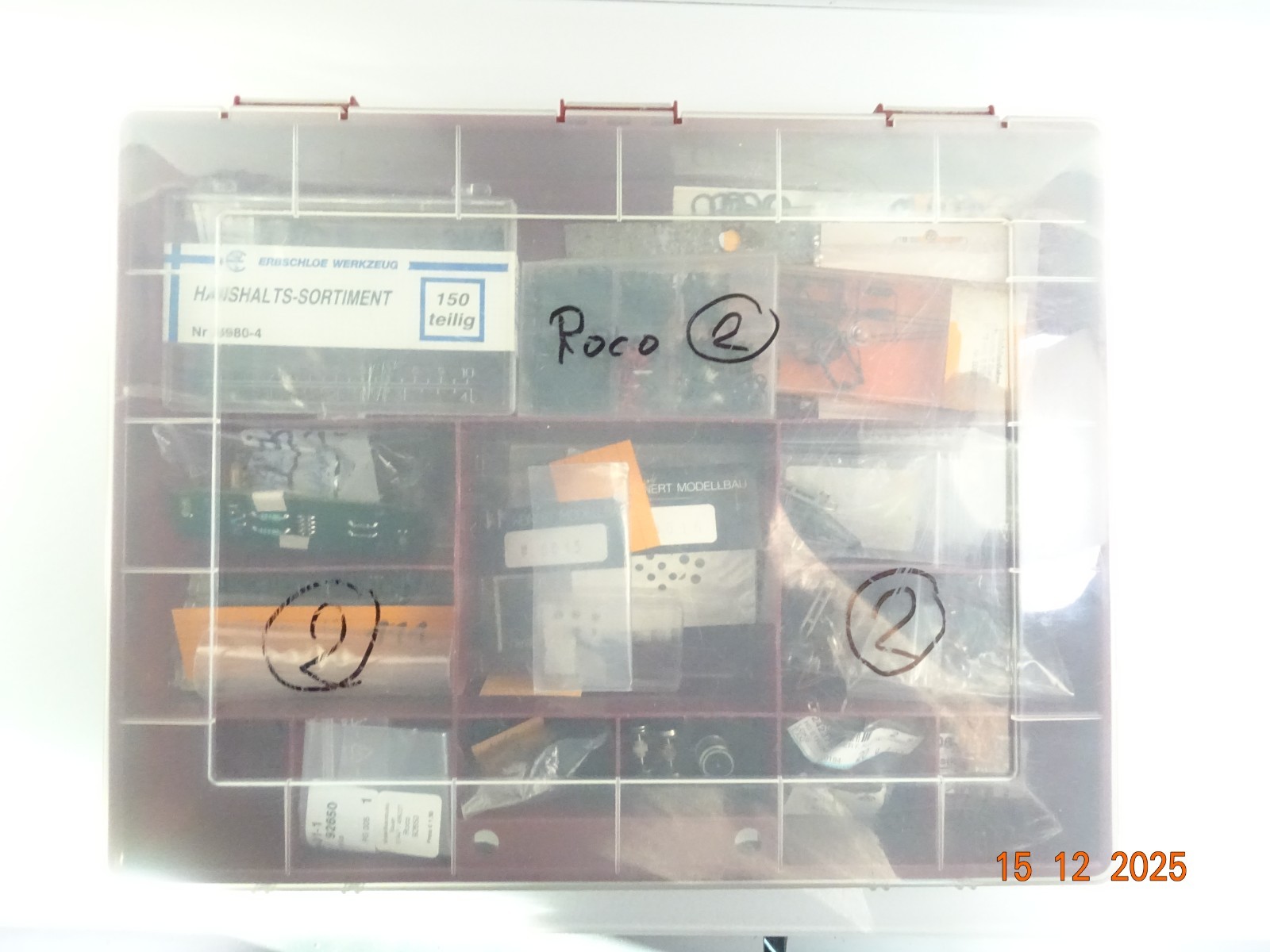 Konvolut Roco etc. Kleinteile siehe Foto PK3028 o.