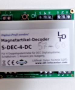LDT S-DEC-4-DC Magnetartikel-Decoder mit Gehäuse siehe Foto PK2867 o.