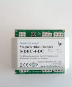 LDT S-DEC-4-DC Schaltdecoder mit Gehäuse siehe Foto PK2840 o.