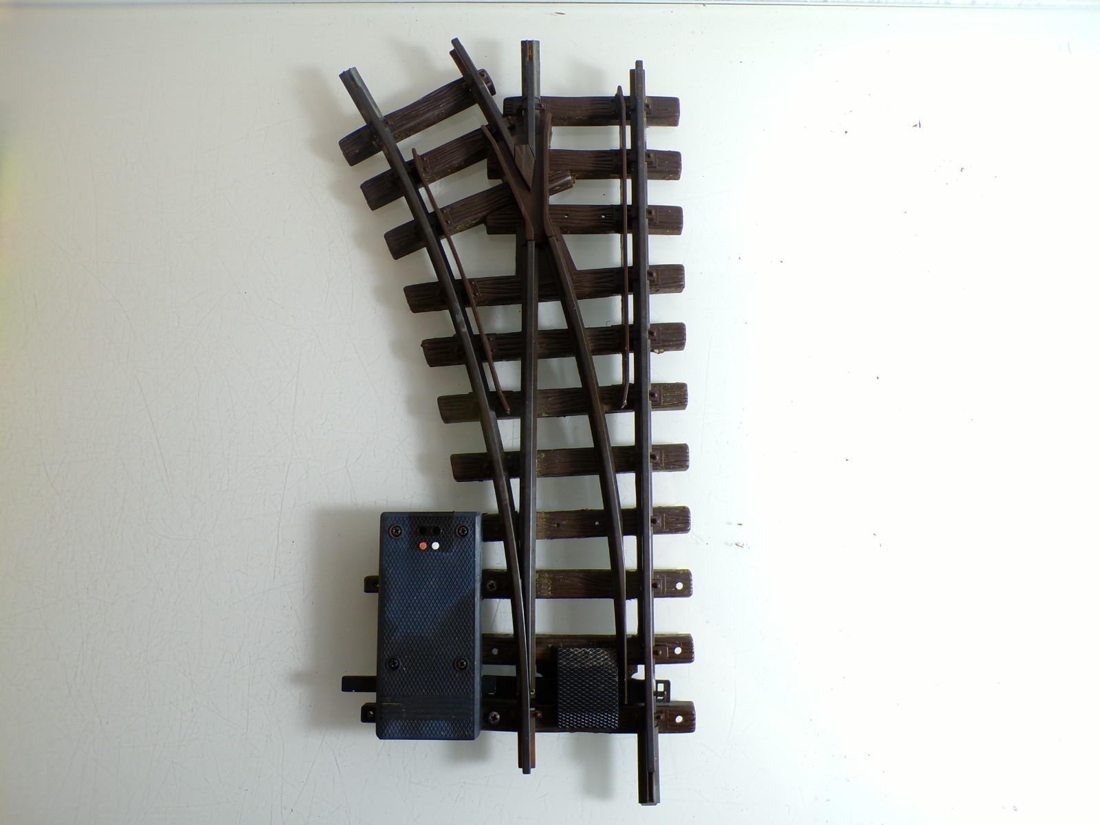 LGB Spur G 1215 Weiche links mit Antrieb siehe Foto in OVP PK2319 – Bild 3