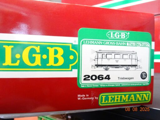 LGB Spur G 2064 Triebwagen Friesland Top in OVP JL2217 – Bild 5