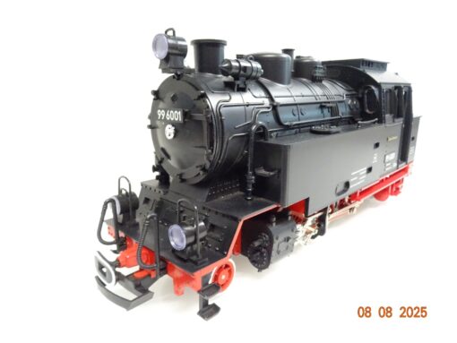 LGB Spur G 2080D Dampflok BR 99 6001 Harz-Querbahn der DR Top in OVP JL2222 – Bild 3