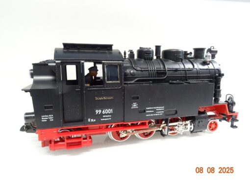 LGB Spur G 2080D Dampflok BR 99 6001 Harz-Querbahn der DR Top in OVP JL2222 – Bild 4