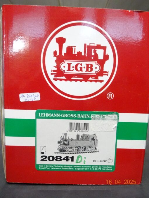 LGB Spur G 20841 Dampflok Mallet IVk der K.Sächs.Sts.E.B. Digital in OVP JL155 – Bild 8