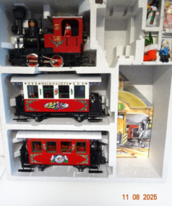 LGB Spur G 22540 Weihnachtszug mit Figuren neuwertig siehe Foto in OVP JL2252