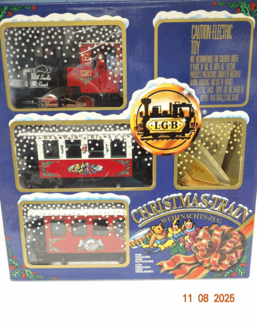 LGB Spur G 22540 Weihnachtszug mit Figuren neuwertig siehe Foto in OVP JL2252 – Bild 3