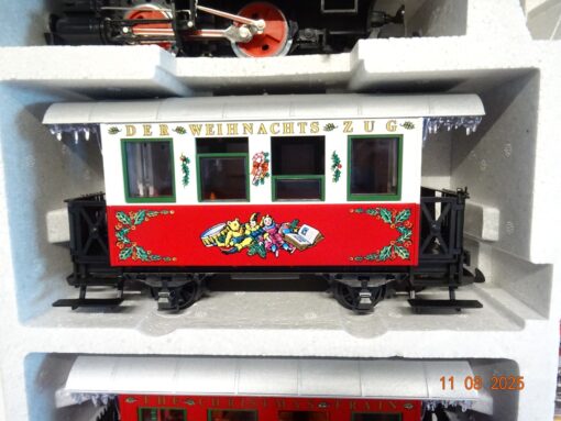 LGB Spur G 22540 Weihnachtszug mit Figuren neuwertig siehe Foto in OVP JL2252 – Bild 6