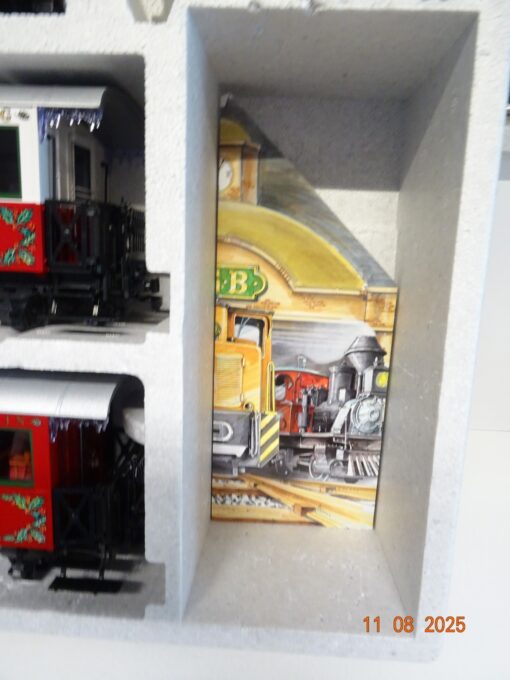 LGB Spur G 22540 Weihnachtszug mit Figuren neuwertig siehe Foto in OVP JL2252 – Bild 8