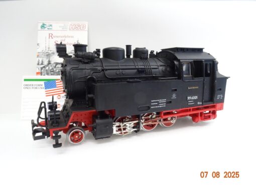 LGB Spur G 22801 Dampflok BR 99 6001 der HSB mit Sound in OVP JL2199