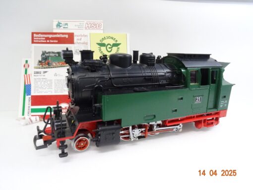 LGB Spur G 22802 Dampflok 21 NWE Harzer Schmalspurbahn Sound Top in OVP JL73