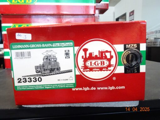 LGB Spur G 23330 Bahndienst-Traktor Digital Blinklicht Top in OVP JL62 – Bild 5