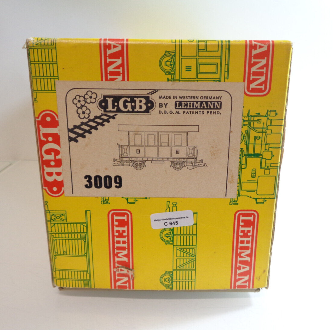 LGB Spur G 3009 Personenwagen 3. Klasse in OVP C645 – Bild 6