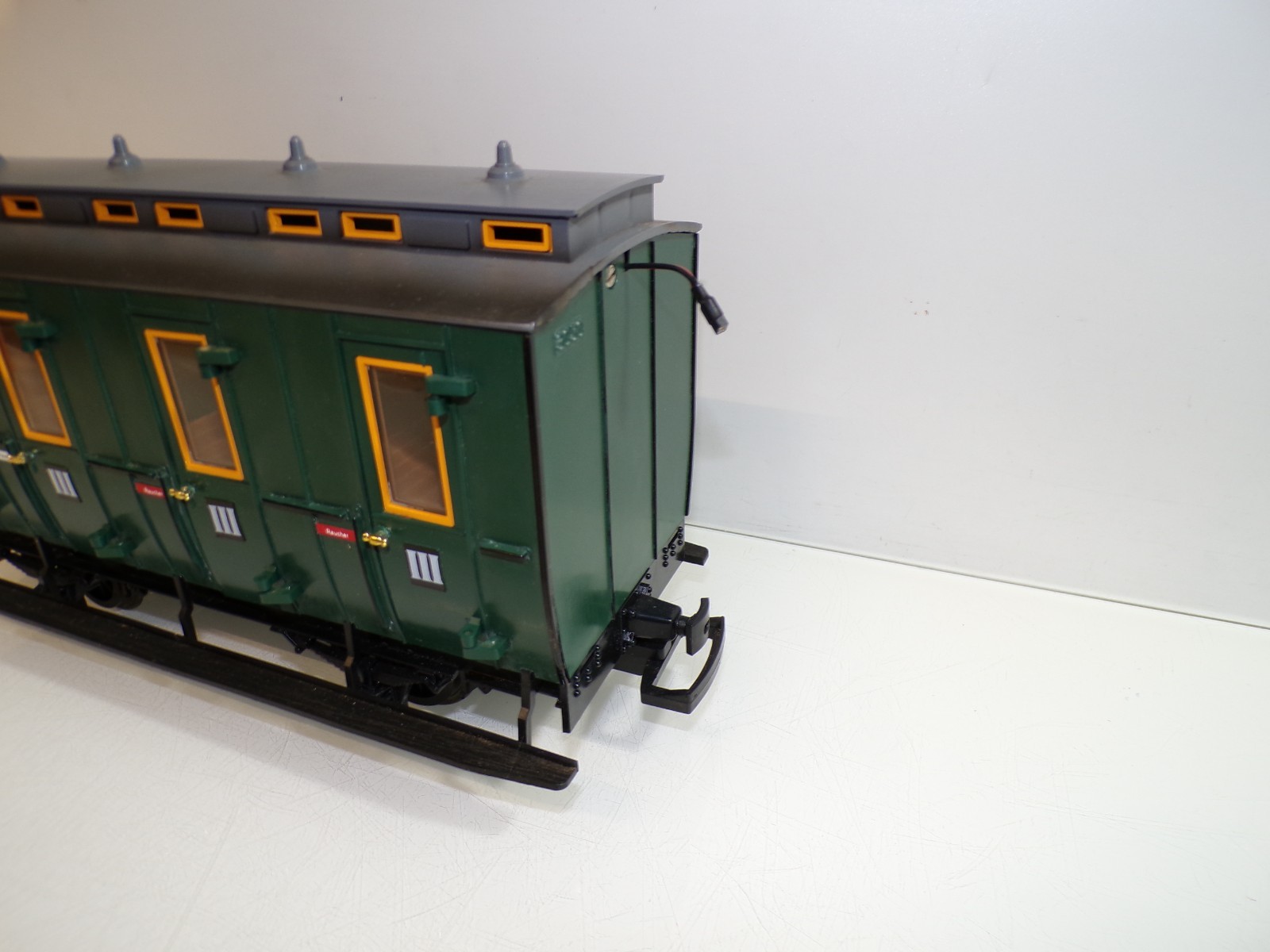 LGB Spur G 3050 Personenwagen Abteilwagen 3.Kl. grün siehe Foto in OVP PK3011 – Bild 4