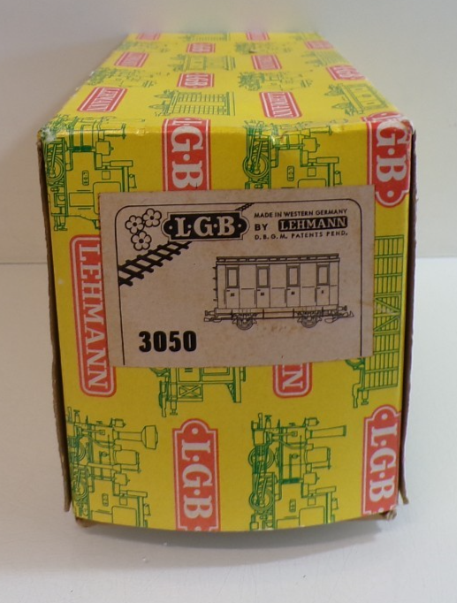 LGB Spur G 3050 Personenwagen Abteilwagen 3.Kl. grün siehe Foto in OVP PK3011 – Bild 6