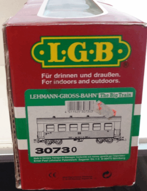 LGB Spur G 30730 Personenwagen 900 454 DR HSB in OVP PK1597 – Bild 6