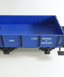LGB Spur G 4105 Niederbordwagen Lake George & Boulder blau siehe Foto PK404 o.