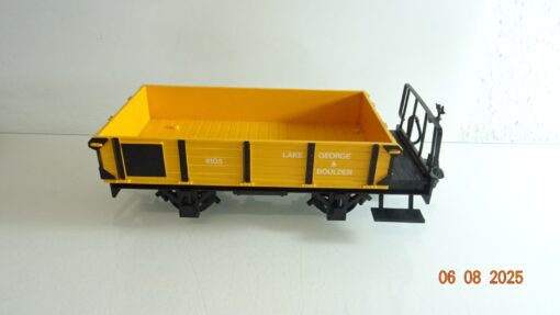 LGB Spur G 4105 Niederbordwagen Lake George & Boulder gelb siehe Foto PK405 o.