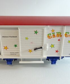 LGB Spur G 4136 S Circus-Güterwagen spielt 3 Melodien siehe Foto in OVP PK216