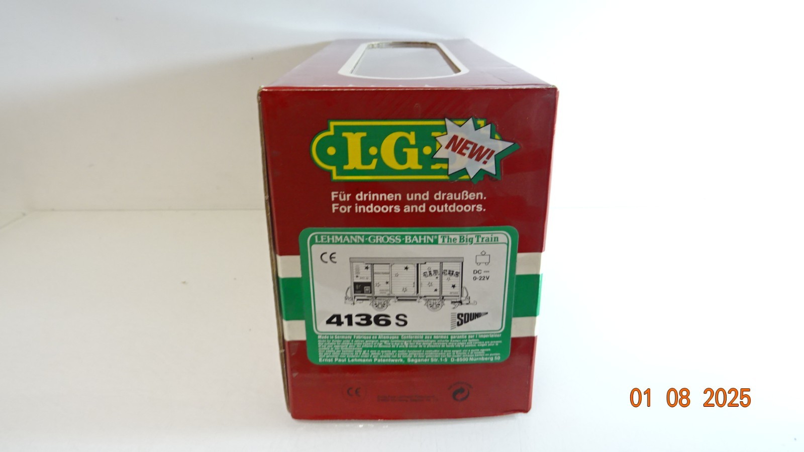 LGB Spur G 4136 S Circus-Güterwagen spielt 3 Melodien siehe Foto in OVP PK216 – Bild 6