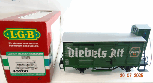LGB Spur G 43260 Güterwagen Diebels Alt neuwertig in OVP PK124