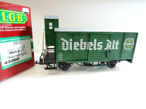 LGB Spur G 43260 Güterwagen Diebels Alt neuwertig in OVP TF162