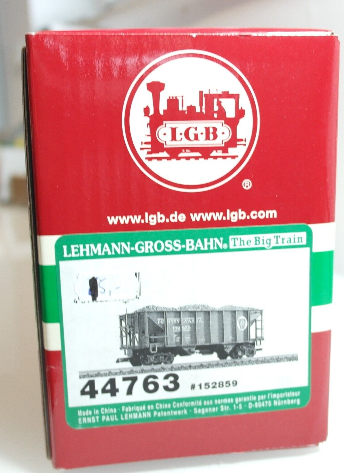 LGB Spur G 44763 Güterwagen Pennsylvania mit Ladung 163830 in OVP RG942 – Bild 5