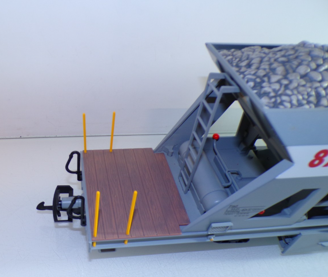 LGB Spur G 46694 Schweiz Schüttgutwagen 8737 der RhB siehe Foto in OVP PK2409 – Bild 3