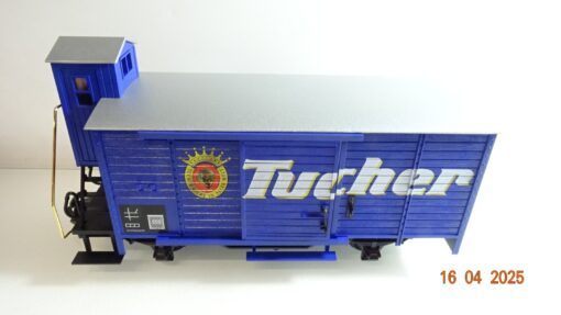 LGB Spur G 48260 Bierwagen Tucher mit BrHs neuwertig in OVP CK7558 – Bild 3