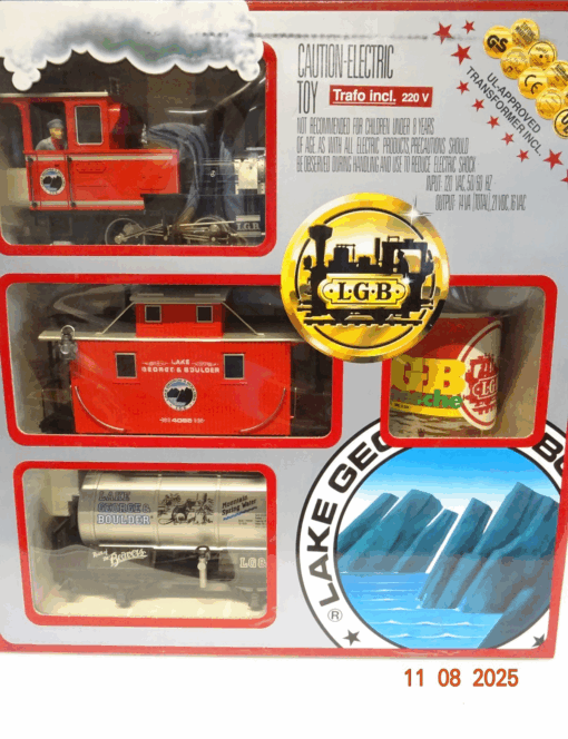 LGB Spur G 70411 Startset Lake George & Boulder ohne Gleiskreis in OVP JL2254 – Bild 3