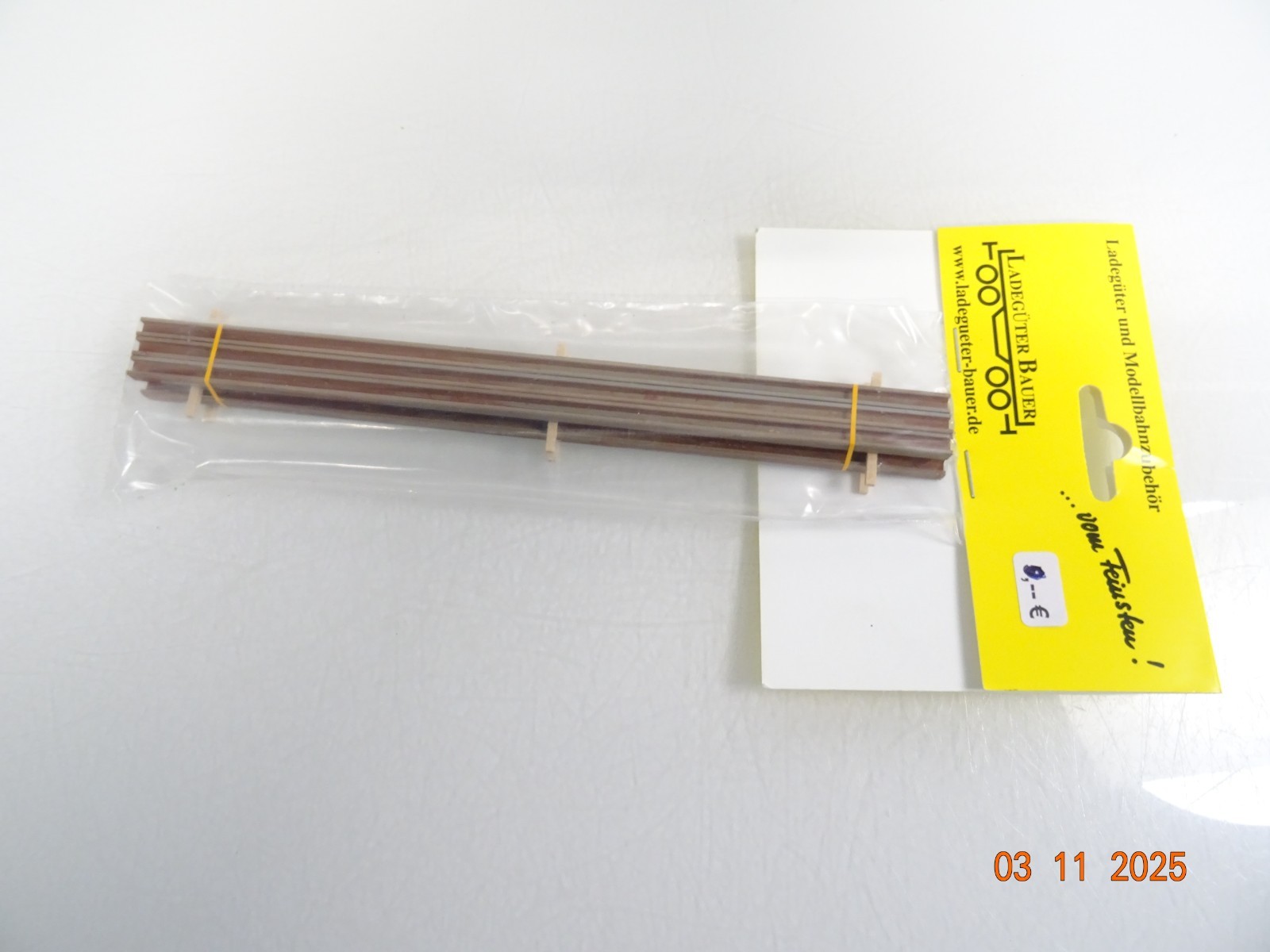 Ladegüter Bauer H0 Ladegut Eisenträger 200 mm in OVP RR4300