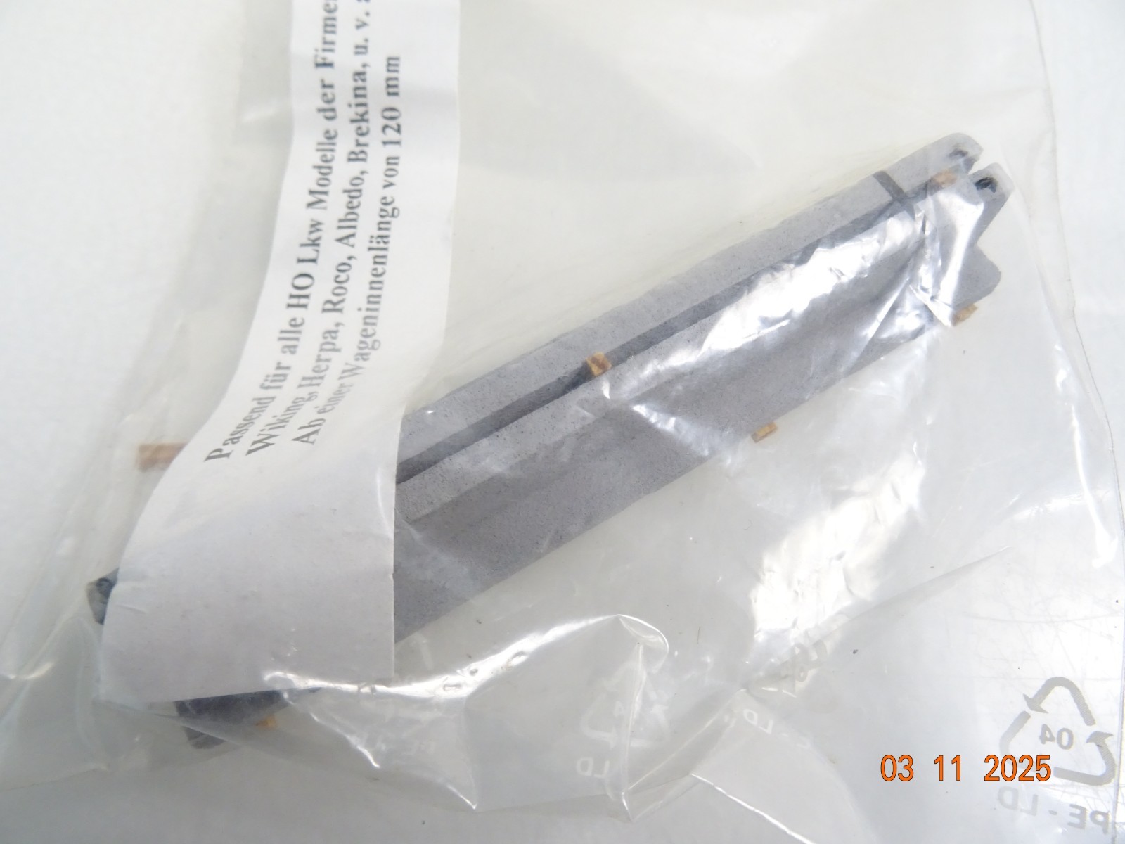 Ladegüter Bauer H0 Ladegut L-Betonträger 7008 110 mm in OVP RR4294