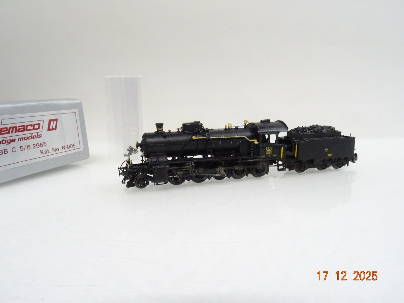 Lemaco N N-005 Schweiz Dampflok C 5/6 2965 der SBB in OVP JL5193