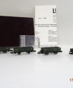Lemke Collection N LC2564 Kohlewagen-Set 4tlg. der K.Bay.Sts.B. in OVP JL5182