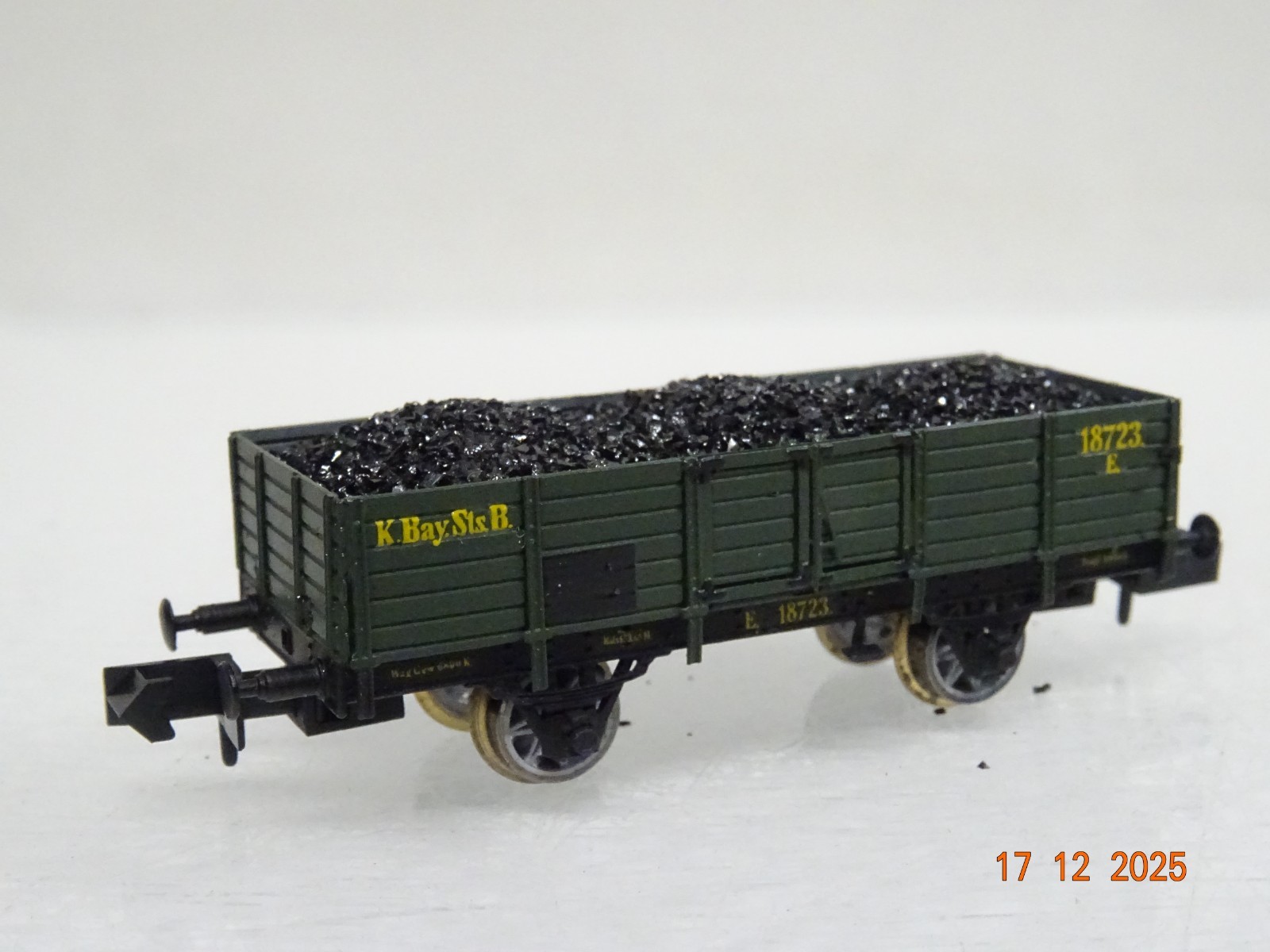 Lemke Collection N LC2564 Kohlewagen-Set 4tlg. der K.Bay.Sts.B. in OVP JL5182 – Bild 4