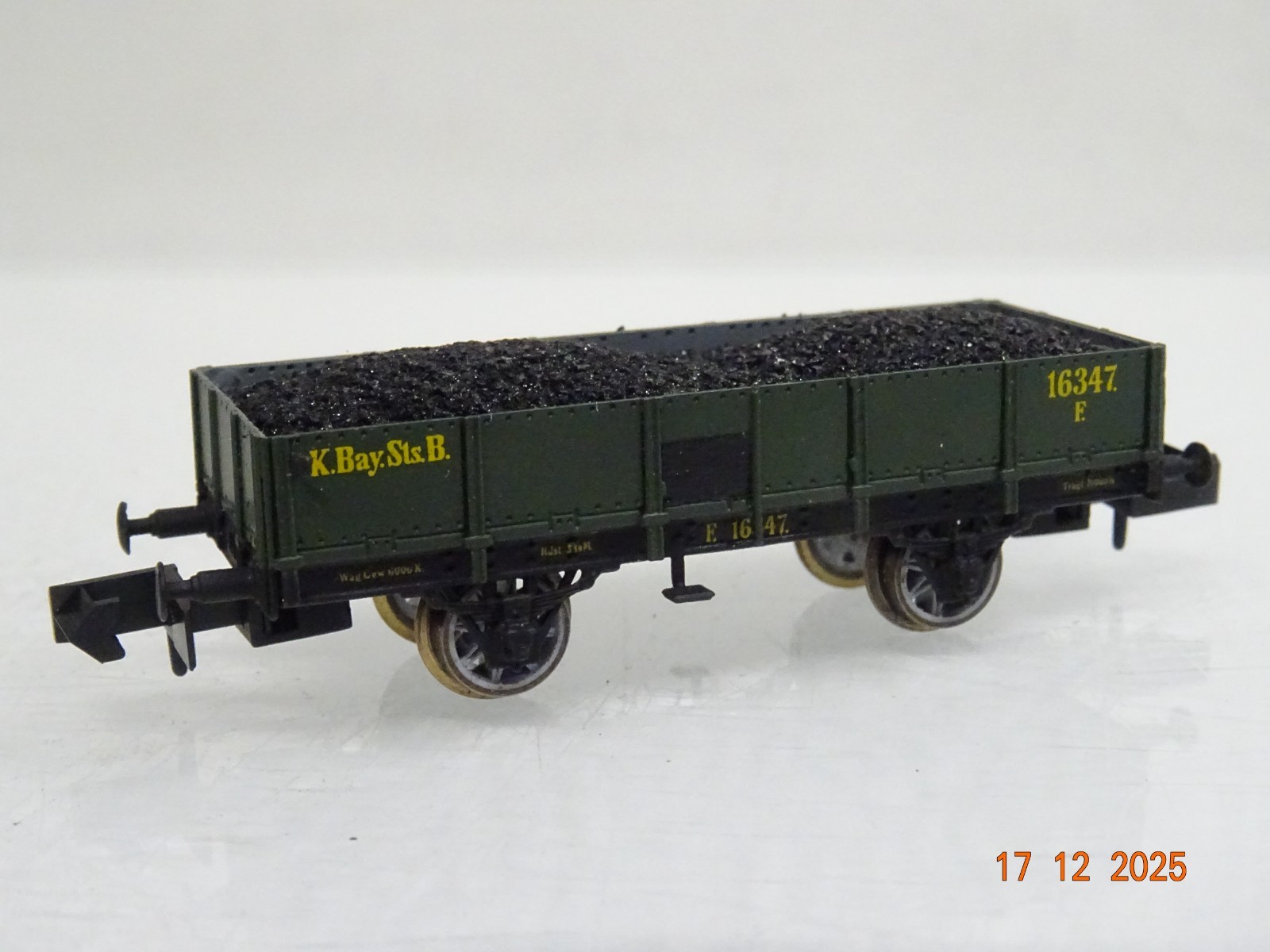 Lemke Collection N LC2564 Kohlewagen-Set 4tlg. der K.Bay.Sts.B. in OVP JL5182 – Bild 6