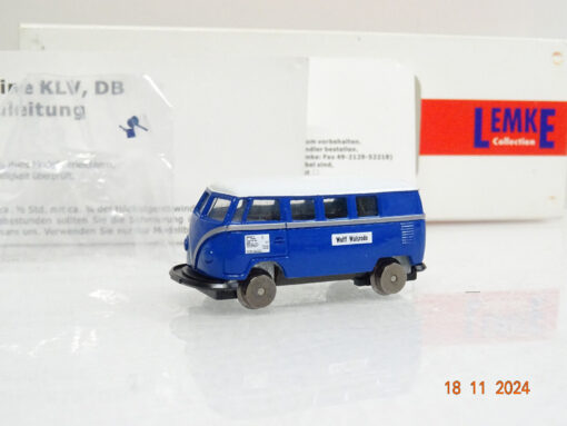 Lemke H0 LC 20503 Schienenbus KLV 20 Wolff-Walsrode in OVP LE7294