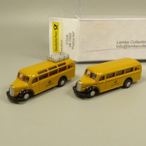 Lemke Minis 1:160 010248 MB O3500 Postbus-Set Deutsche Bundespost in OVP EX6164