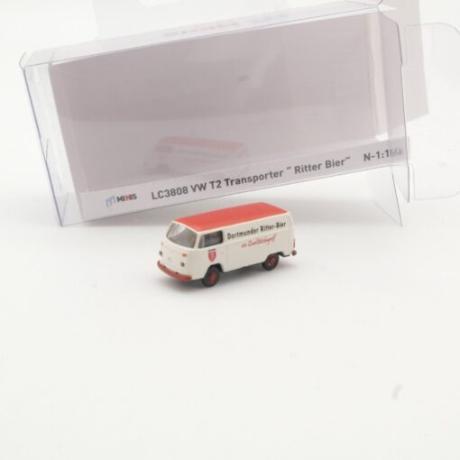 Lemke Minis 1:160 LC3808 VW T2 Transporter Ritter Bier neuwertig in OVP QR5918