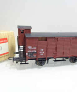 Liliput H0 214 10 gedeckter Güterwagen der DB in OVP JD1787