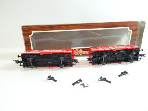 Liliput H0 229 04 Set Güterwagen unser Bier kommt in OVP PR911 – Bild 4