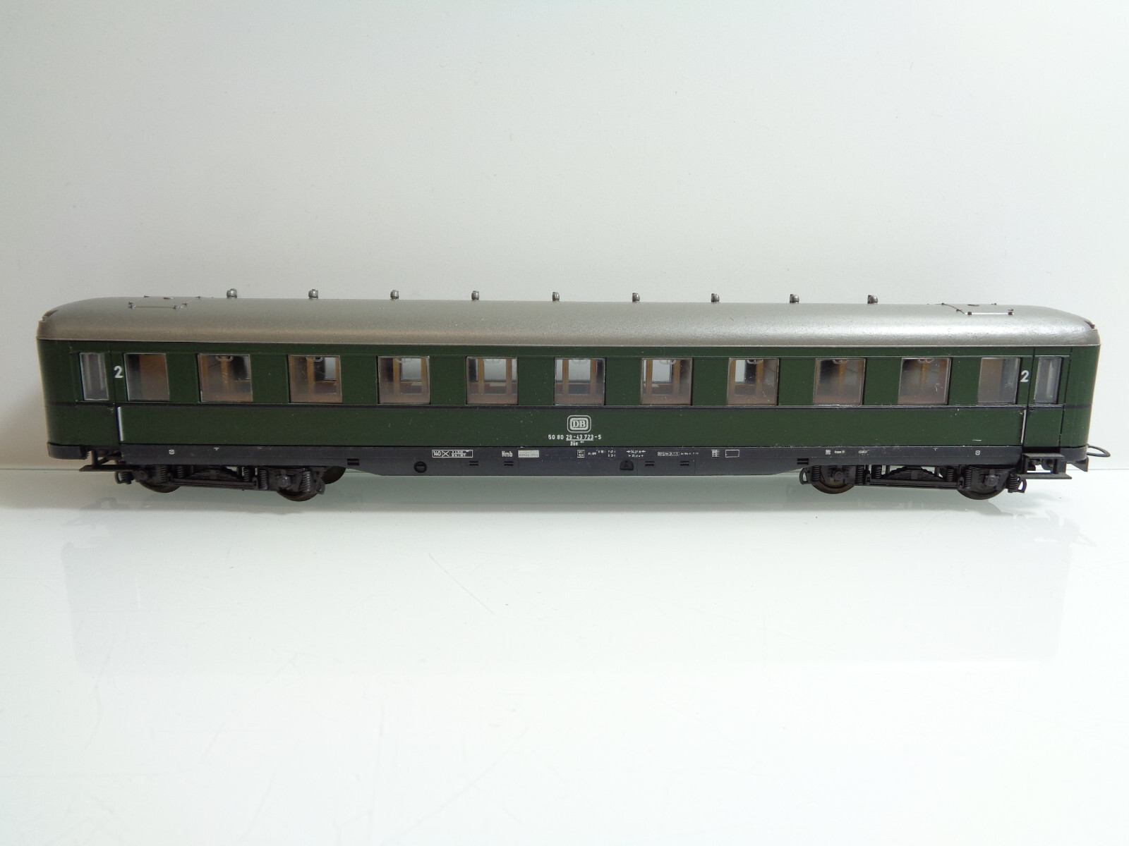 Liliput H0 83300 Personenwagen 2.Kl. der DB in OVP JD3643 – Bild 3