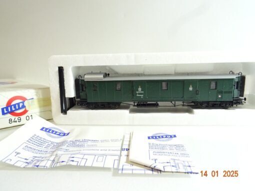 Liliput H0 84901 Gepäckwagen Baden in OVP PR5275
