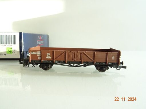 Liliput H0 L221615 Mittelbordwagen mit Bremserbühne der ÖBB in OVP PR4118 – Bild 3