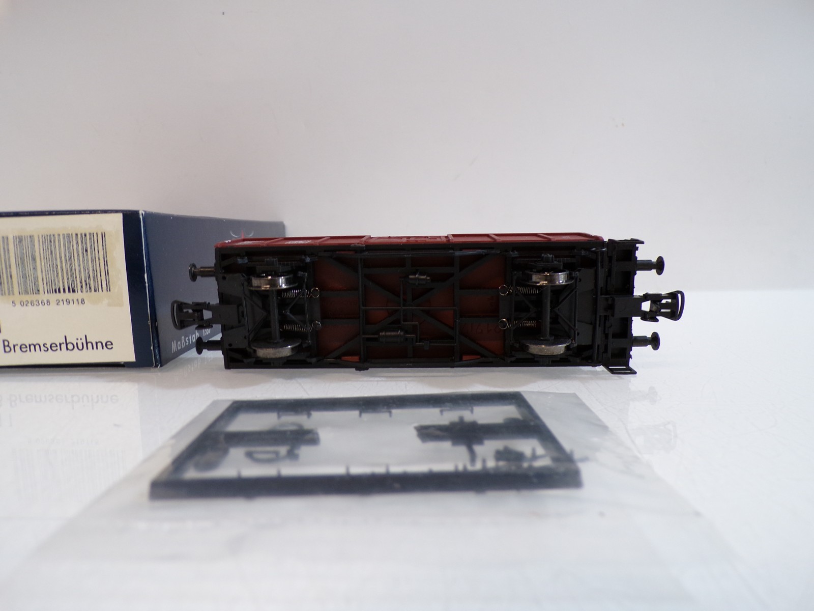 Liliput H0 L221911 offener Güterwagen Villach Bremserbühne der DB in OVP BH1775 – Bild 4